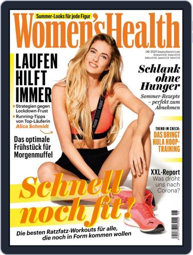 Women’s Health Deutschland (Digital) June 1st, 2021 Issue Cover