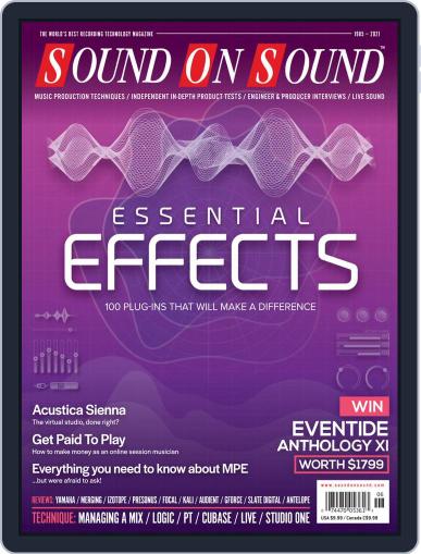 Sound On Sound USA June 1st, 2021 Digital Back Issue Cover