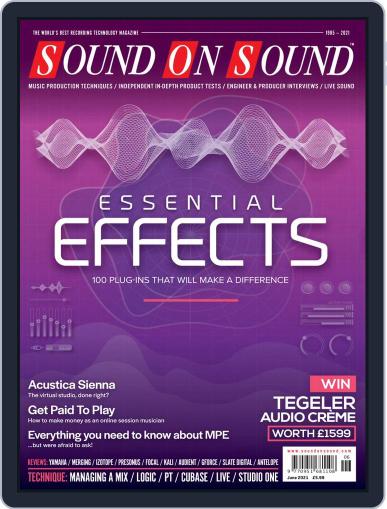 Sound On Sound UK June 1st, 2021 Digital Back Issue Cover