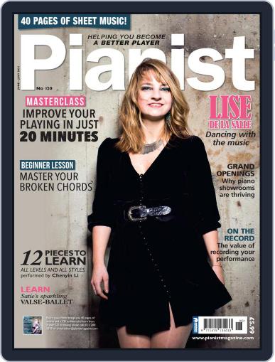 Pianist June 1st, 2021 Digital Back Issue Cover