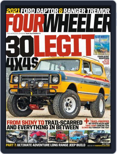 Four Wheeler July 1st, 2021 Digital Back Issue Cover