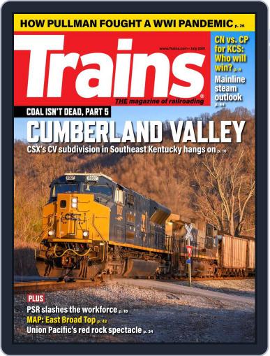 Trains (Digital) July 1st, 2021 Issue Cover