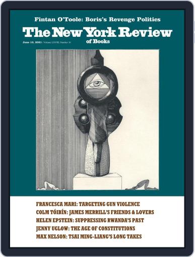 The New York Review of Books June 10th, 2021 Digital Back Issue Cover