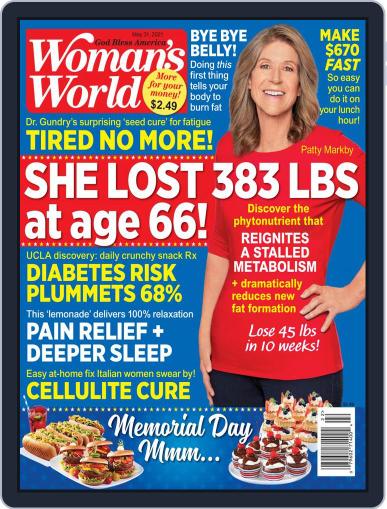 Woman's World May 31st, 2021 Digital Back Issue Cover