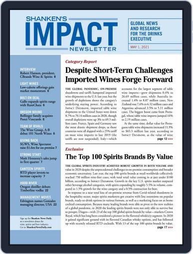 Shanken's Impact Newsletter (Digital) May 1st, 2021 Issue Cover