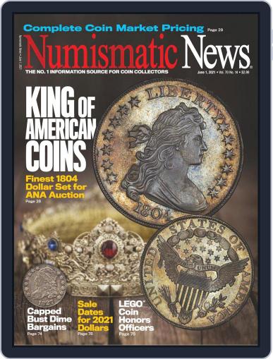 Numismatic News June 1st, 2021 Digital Back Issue Cover