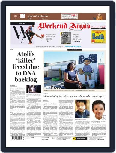 Weekend Argus Saturday May 22nd, 2021 Digital Back Issue Cover