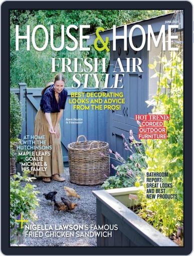 House & Home June 1st, 2021 Digital Back Issue Cover