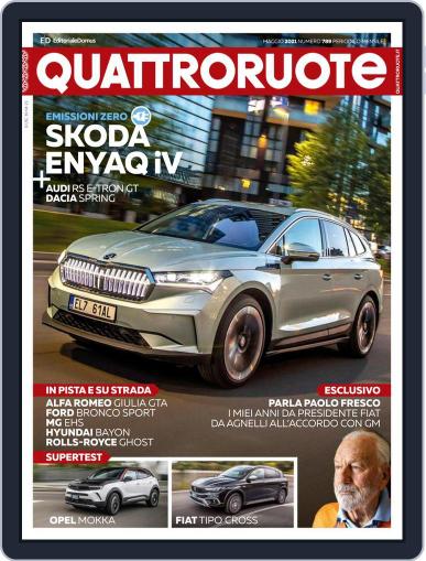 Quattroruote May 1st, 2021 Digital Back Issue Cover