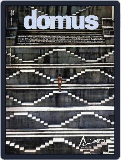 Domus May 1st, 2021 Digital Back Issue Cover