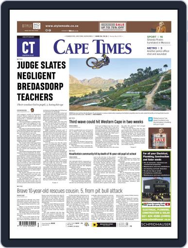 Cape Times May 24th, 2021 Digital Back Issue Cover