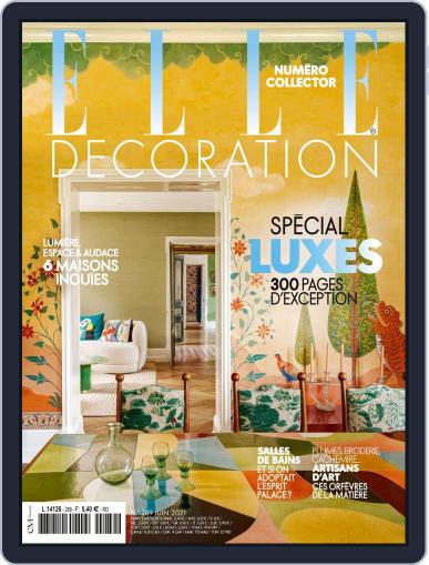 Elle Décoration France June 1st, 2021 Digital Back Issue Cover