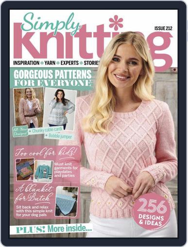 Simply Knitting July 1st, 2021 Digital Back Issue Cover