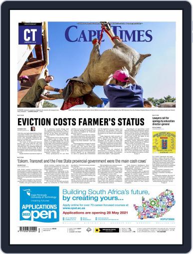 Cape Times May 25th, 2021 Digital Back Issue Cover