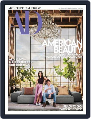 Architectural Digest June 1st, 2021 Digital Back Issue Cover