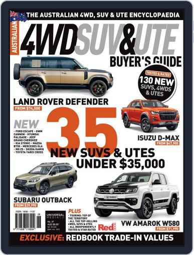 Australian 4WD & SUV Buyer's Guide May 1st, 2021 Digital Back Issue Cover