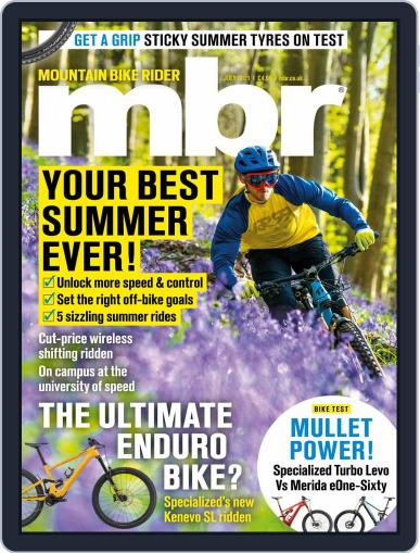Mountain Bike Rider July 1st, 2021 Digital Back Issue Cover