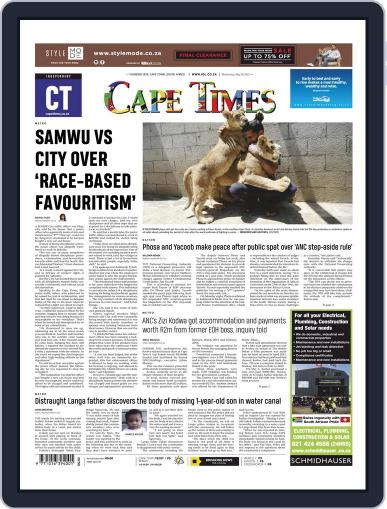 Cape Times May 26th, 2021 Digital Back Issue Cover