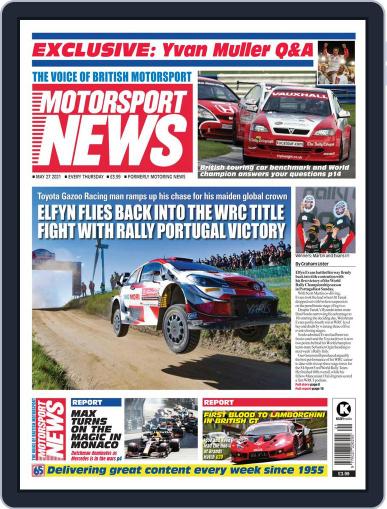 Motorsport News May 27th, 2021 Digital Back Issue Cover