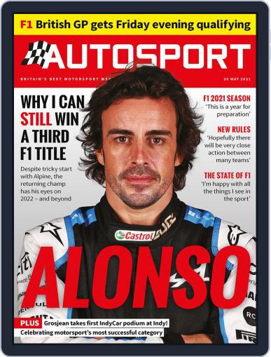 Autosport May 20th, 2021 Digital Back Issue Cover