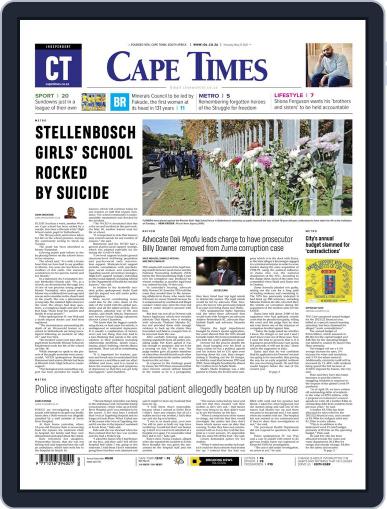 Cape Times May 27th, 2021 Digital Back Issue Cover