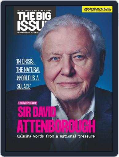 The Big Issue United Kingdom March 30th, 2020 Digital Back Issue Cover
