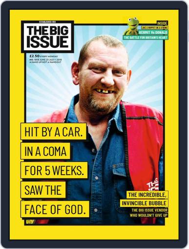The Big Issue United Kingdom June 25th, 2018 Digital Back Issue Cover