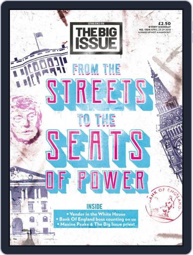 The Big Issue United Kingdom April 23rd, 2018 Digital Back Issue Cover