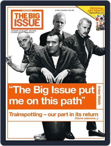 The Big Issue United Kingdom January 23rd, 2017 Digital Back Issue Cover