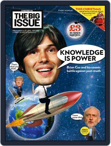 The Big Issue United Kingdom (Digital) November 21st, 2016 Issue Cover