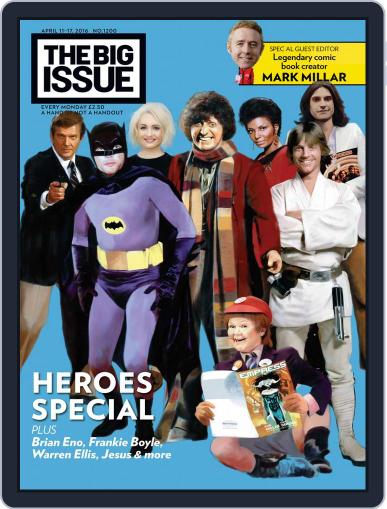 The Big Issue United Kingdom April 11th, 2016 Digital Back Issue Cover