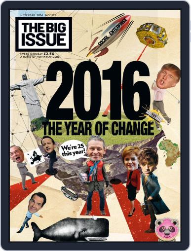 The Big Issue United Kingdom December 26th, 2015 Digital Back Issue Cover