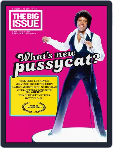 The Big Issue United Kingdom October 12th, 2015 Digital Back Issue Cover