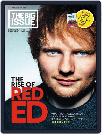 The Big Issue United Kingdom May 4th, 2015 Digital Back Issue Cover