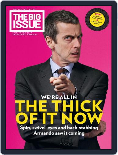 The Big Issue United Kingdom April 13th, 2015 Digital Back Issue Cover