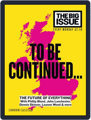 The Big Issue United Kingdom September 27th, 2014 Digital Back Issue Cover