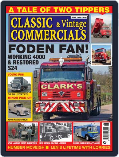 Classic & Vintage Commercials (Digital) June 1st, 2021 Issue Cover