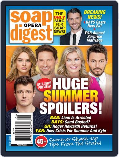 Soap Opera Digest June 7th, 2021 Digital Back Issue Cover