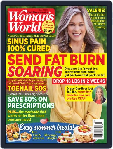 Woman's World June 7th, 2021 Digital Back Issue Cover