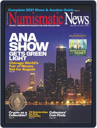 Numismatic News June 8th, 2021 Digital Back Issue Cover