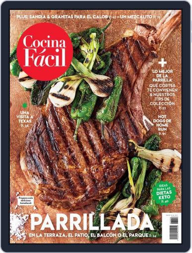 Cocina Fácil June 1st, 2021 Digital Back Issue Cover