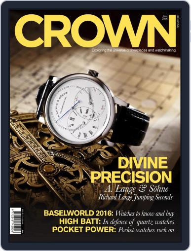 CROWN June 1st, 2016 Digital Back Issue Cover