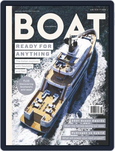 Boat International US Edition June 1st, 2021 Digital Back Issue Cover