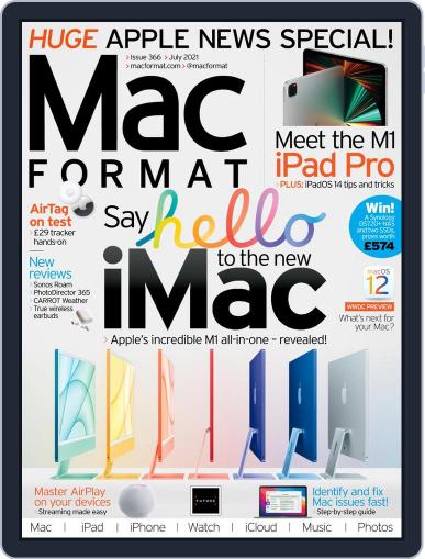 MacFormat July 1st, 2021 Digital Back Issue Cover