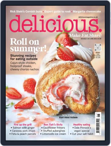 Delicious UK June 1st, 2021 Digital Back Issue Cover