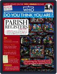 Who Do You Think You Are? (Digital) Subscription                    July 1st, 2021 Issue