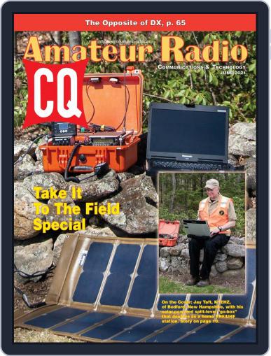 CQ Amateur Radio June 1st, 2021 Digital Back Issue Cover