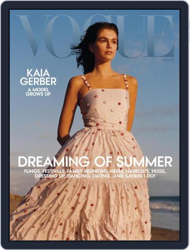 Vogue June 1st, 2021 Digital Back Issue Cover