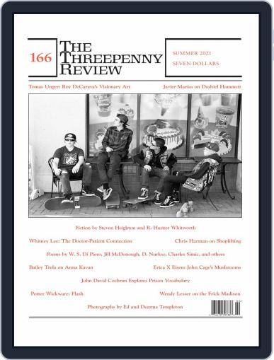 The Threepenny Review (Digital) May 1st, 2021 Issue Cover