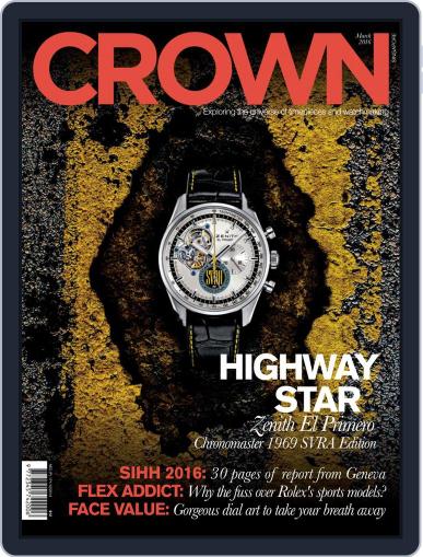 CROWN March 1st, 2016 Digital Back Issue Cover